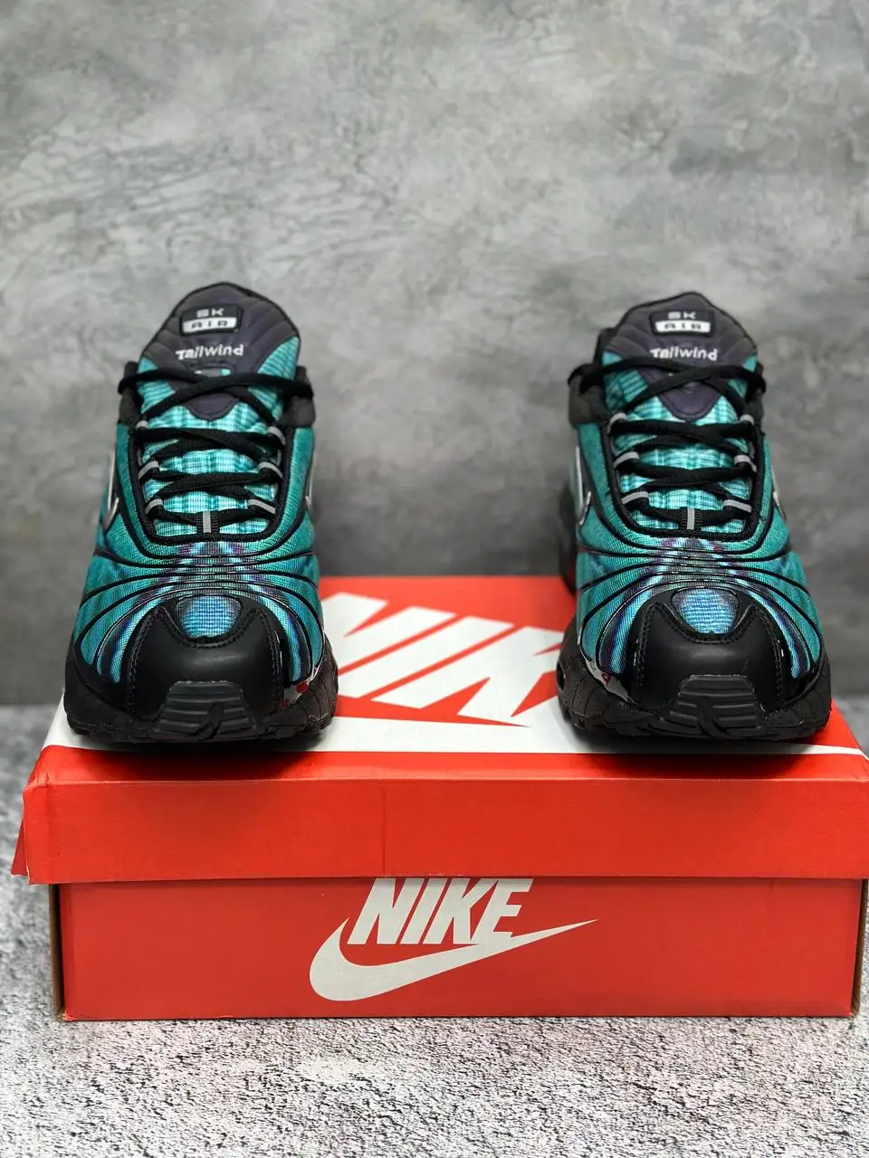Male Nike Skepta x Air Max Tailwind 5 masculine sneakers of male