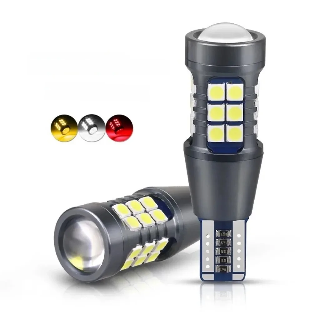 2 sztuki superjasnych żarówek LED W16W T15 921 Canbus Car Light High Power 3030SMD No Error do tylnych świateł sygnalizacyjnych Zapasowe światła — zdjęcie 2