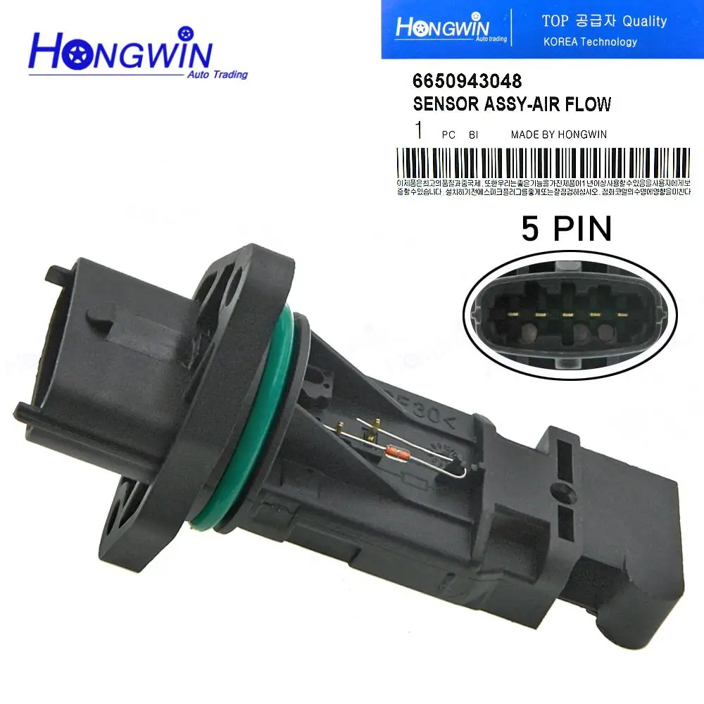 Enchufe del Sensor de flujo de aire masivo MAF F00C2G2048 para Ssangyong Actyon Kyron Rexton Rodius Stavic F 00C 2G2 071 0280218130 0280218131