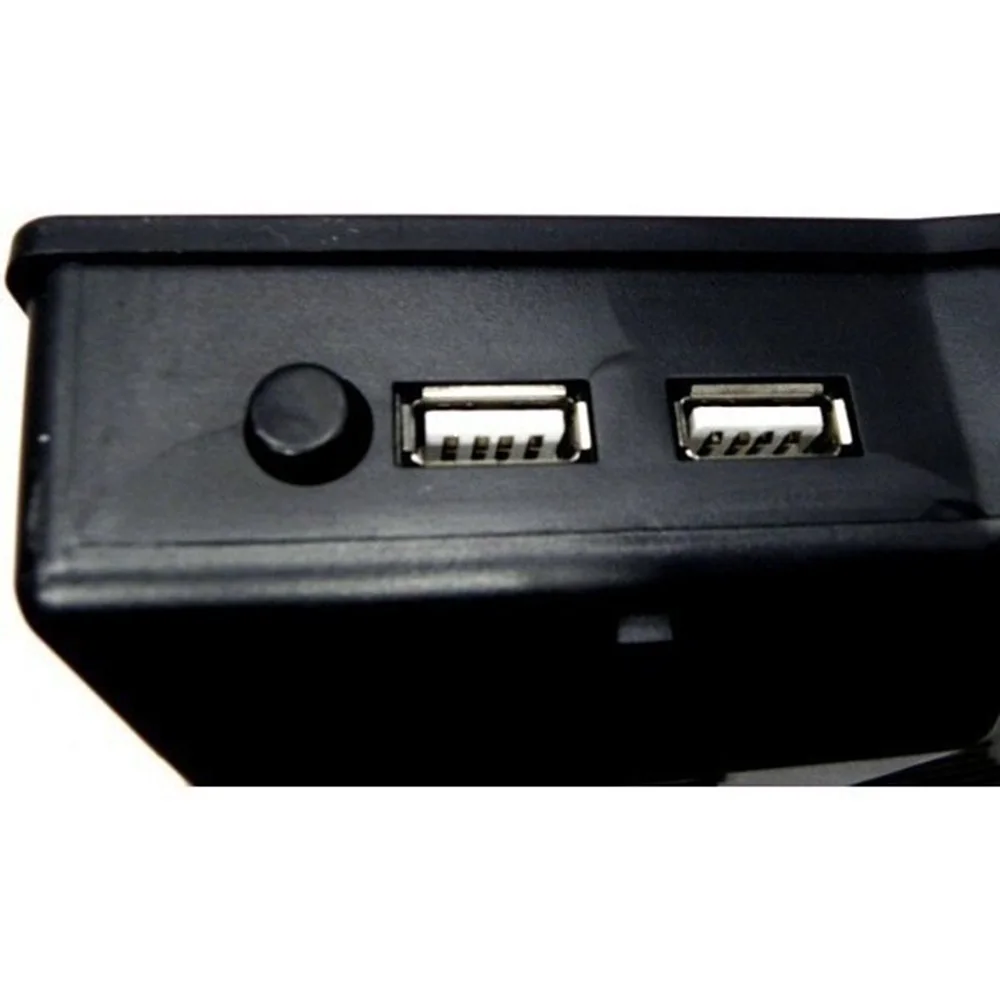 Disipador con ventilador+Hub USB 230A para Portátil,Base de Refrigeración para Portátiles – Ventilador 230mm Silencioso en Forma X, Controlador de Velocidad del Ventilador, Hub USB, Compatible Portátiles hasta 17" 6