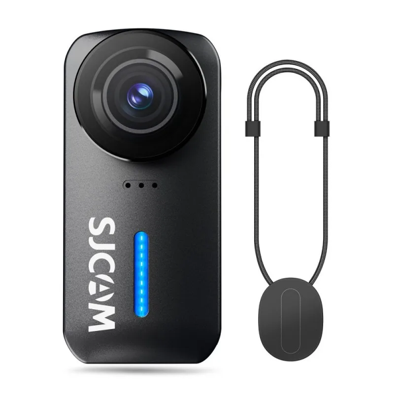 SJCAM C110 + plus قلادة مغناطيسية، كاميرا رياضية 4K POV، كاميرا عمل صغيرة مقاومة للماء مع Spkr مدمج وميكروفون لمدونات الفيديو #2