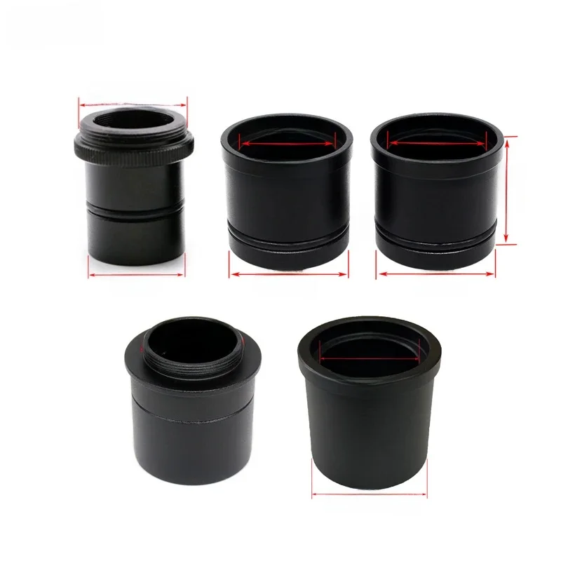 Pierścień adaptera mikroskopu C-mount do 23,2 mm 30 mm 30,5 mm 1,25 cala do adaptera teleskopu z mocowaniem C do mikroskopu Teleskop Kamera CCD — zdjęcie 2