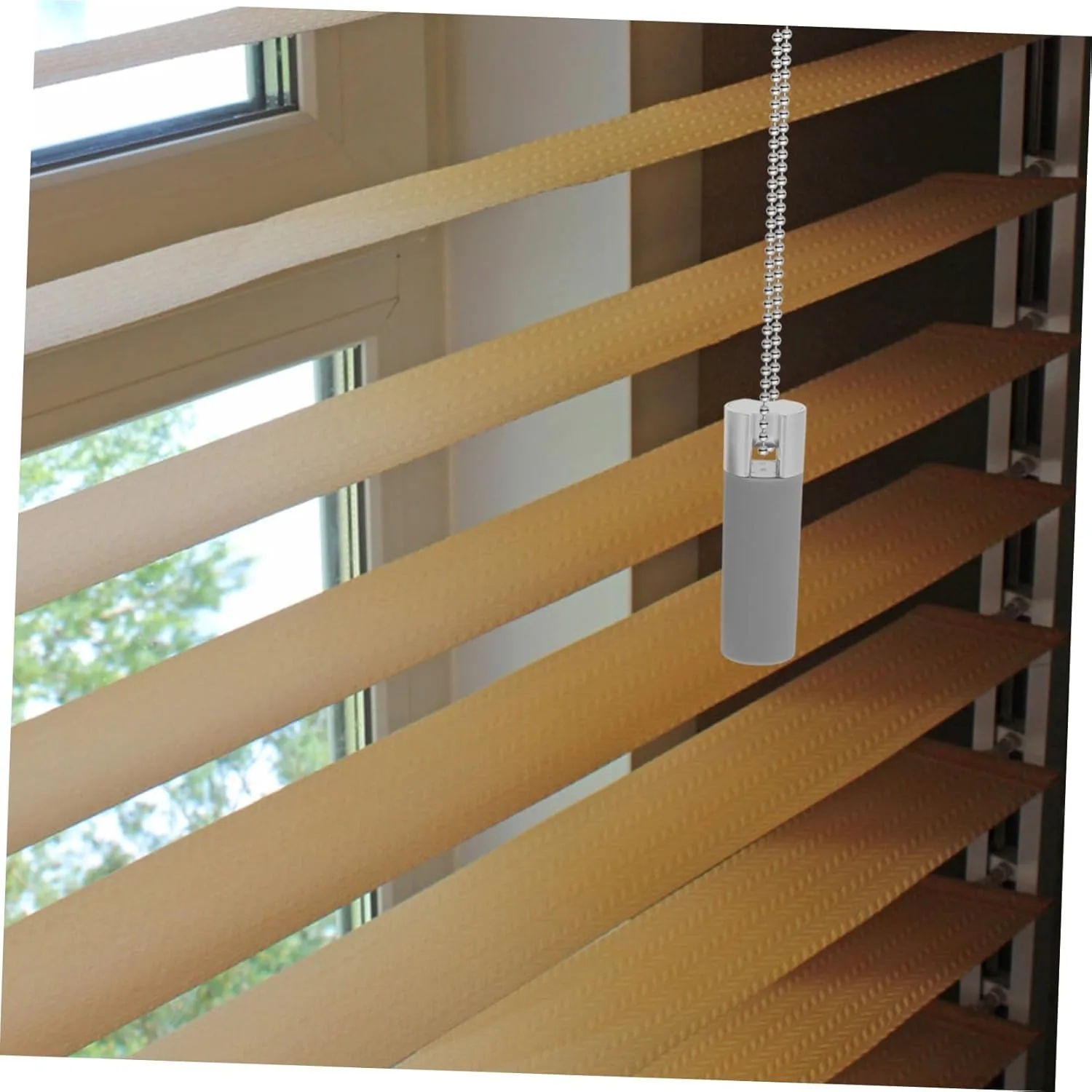 5x Curtain Pull Cord Weights Pull Beads Handles Sleek for Vertical Blinds and Blinds to Fix and Prevent Wind Movement
