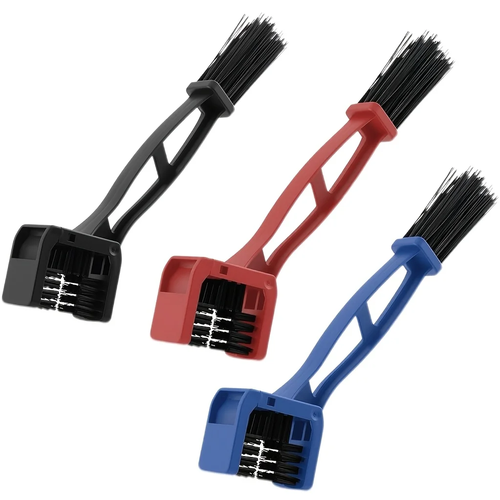 1pcs Suitable for bicycle teeth tray cleaning brush, motorcycle chain brush, bicycle chain washer, riding gear