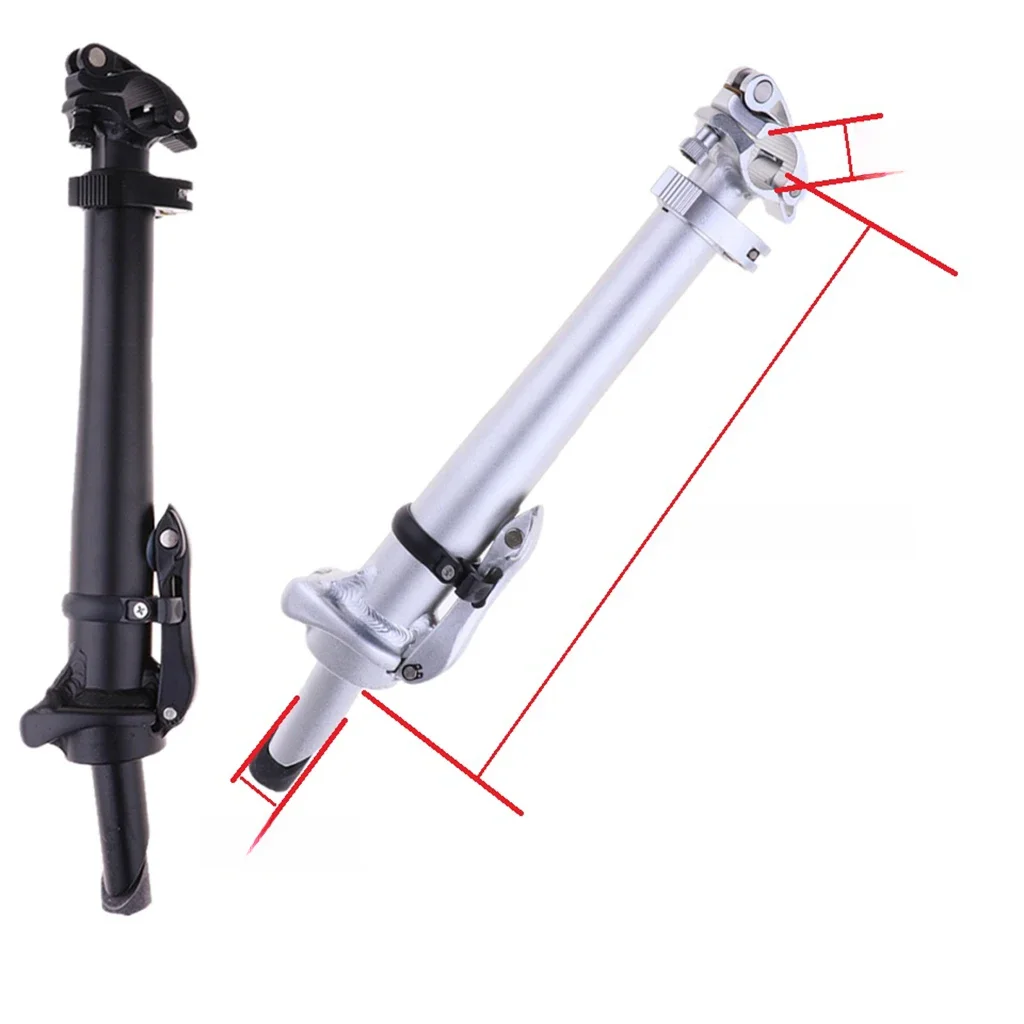 AliExpress perfeclan Adjustable Folding Bike Handlebar Stem Bike Stem Riser Bicycle Components Parts for Mountain Road Bike Parts 290mm-490mm