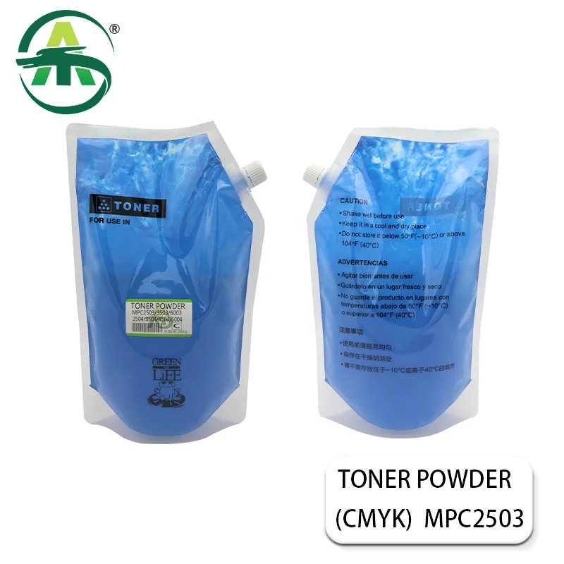 

1 кг/пакет MP C2503 MPC2503 тонер-порошок для Ricoh MP C2503 C3503 C6003 C2504 C3504 C4504 C6004 MPC3503 Color Refill Совместимость