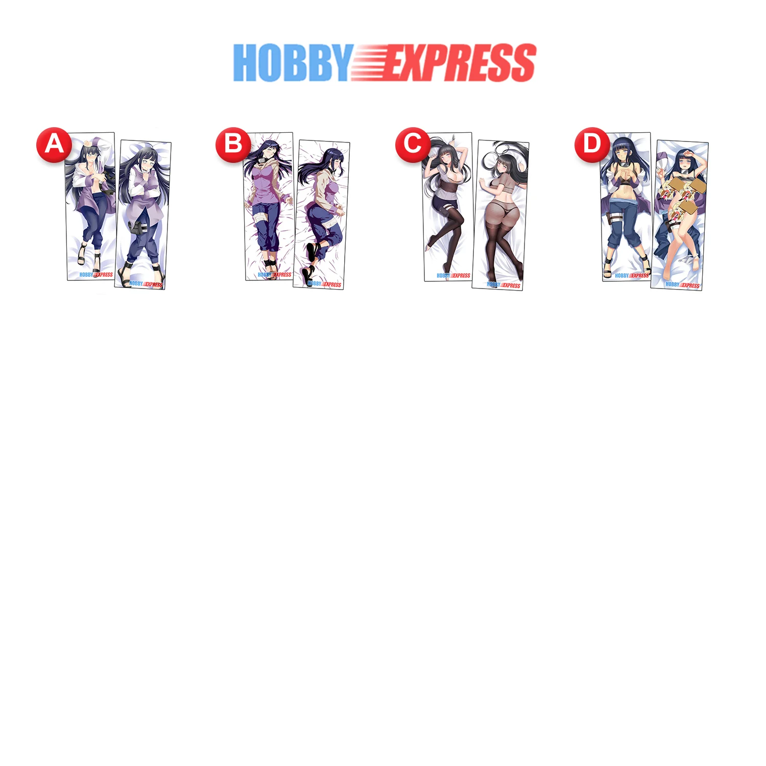 Hobby Express Anime Dakimakura Japanese Otaku Waifu Life Size Hugging Body Pillow Cover Case Doublesided Print Ninja Waifu