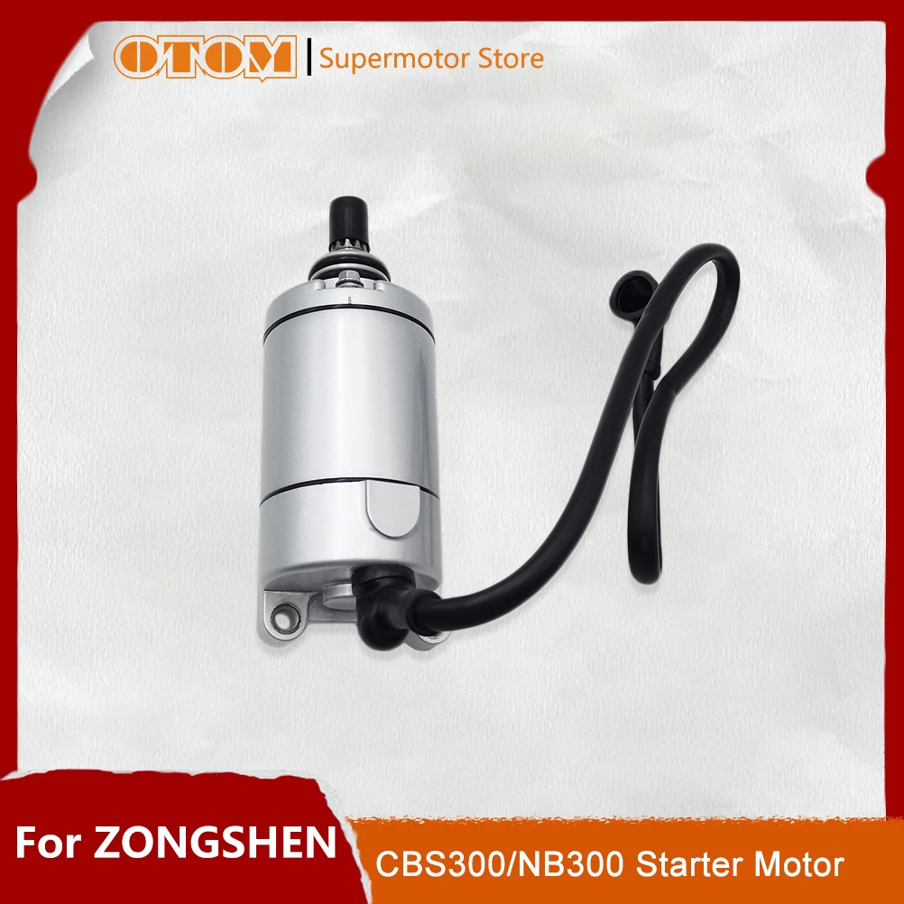 

OTOM Motorcycle Engine Starter Motor Electric Start For ZONGSHEN ZS174MN-3 CBS300 ZS174MN-5 NB300 Water-Cooled MOTOLAND AVANTIS