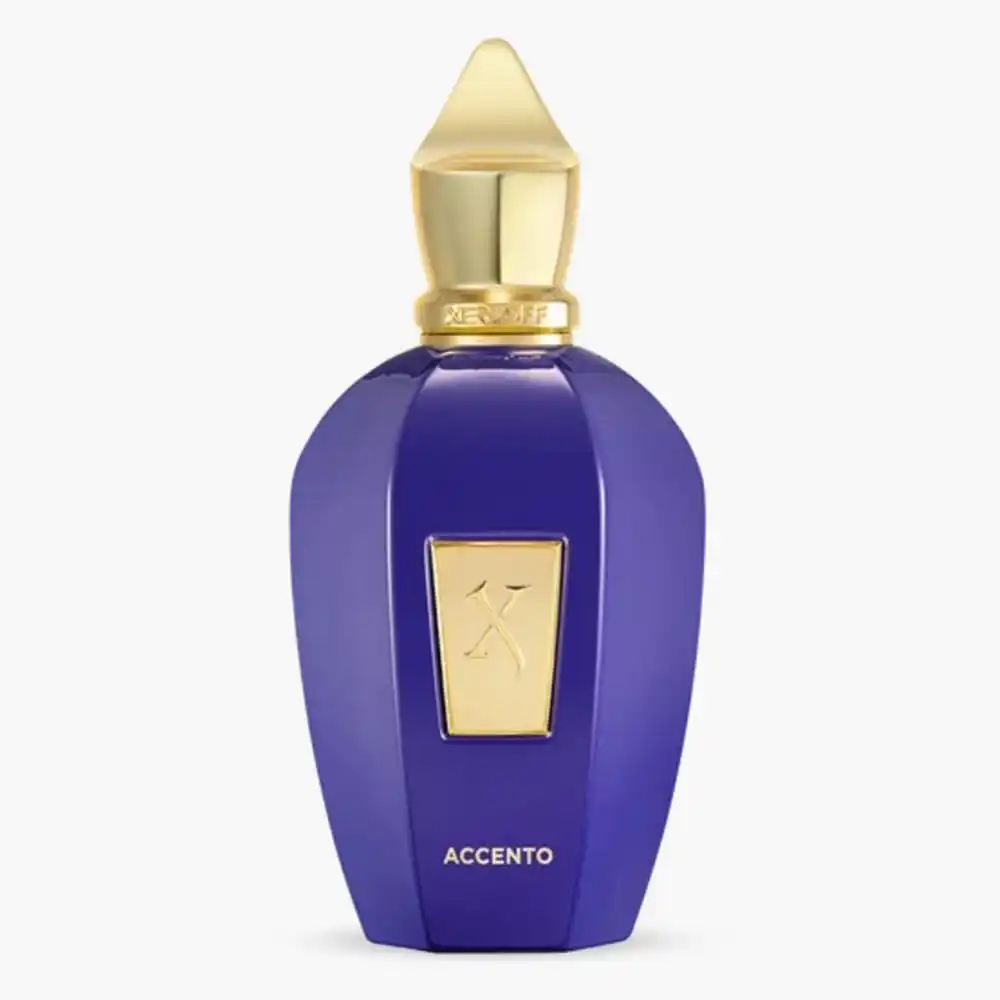 Xerjoff Accento EDP, 100ml—a Unisex Chypre-floral Fragrance, EDP (Eau De Parfum), With 6–10 Hours Of Long-lasting Scent and Strong Sillage, Presented In a Sapphire-blue Faceted Bottle; a Premium Italian Perfume