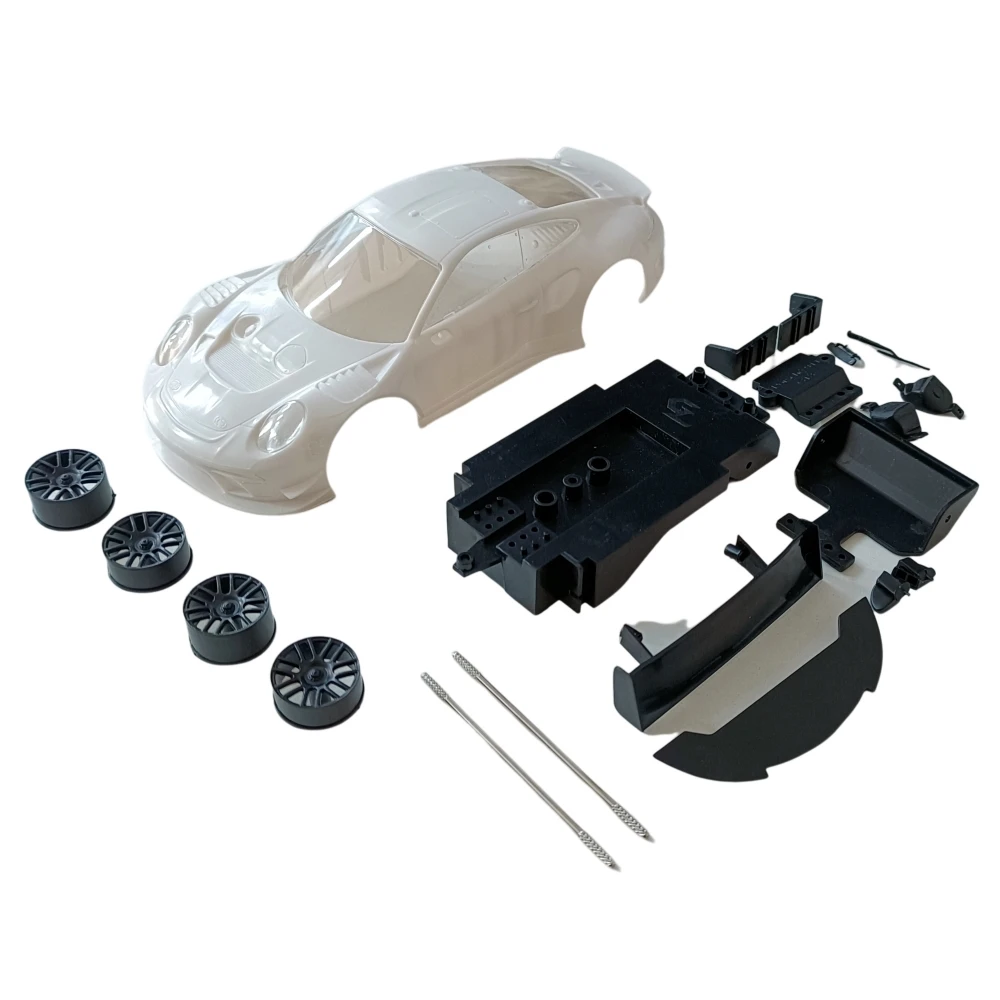 GL Racing MINIZ 1/28 GL-911-GT3 White Body Set Wheelbase 98mm GL-911-GT3-K01