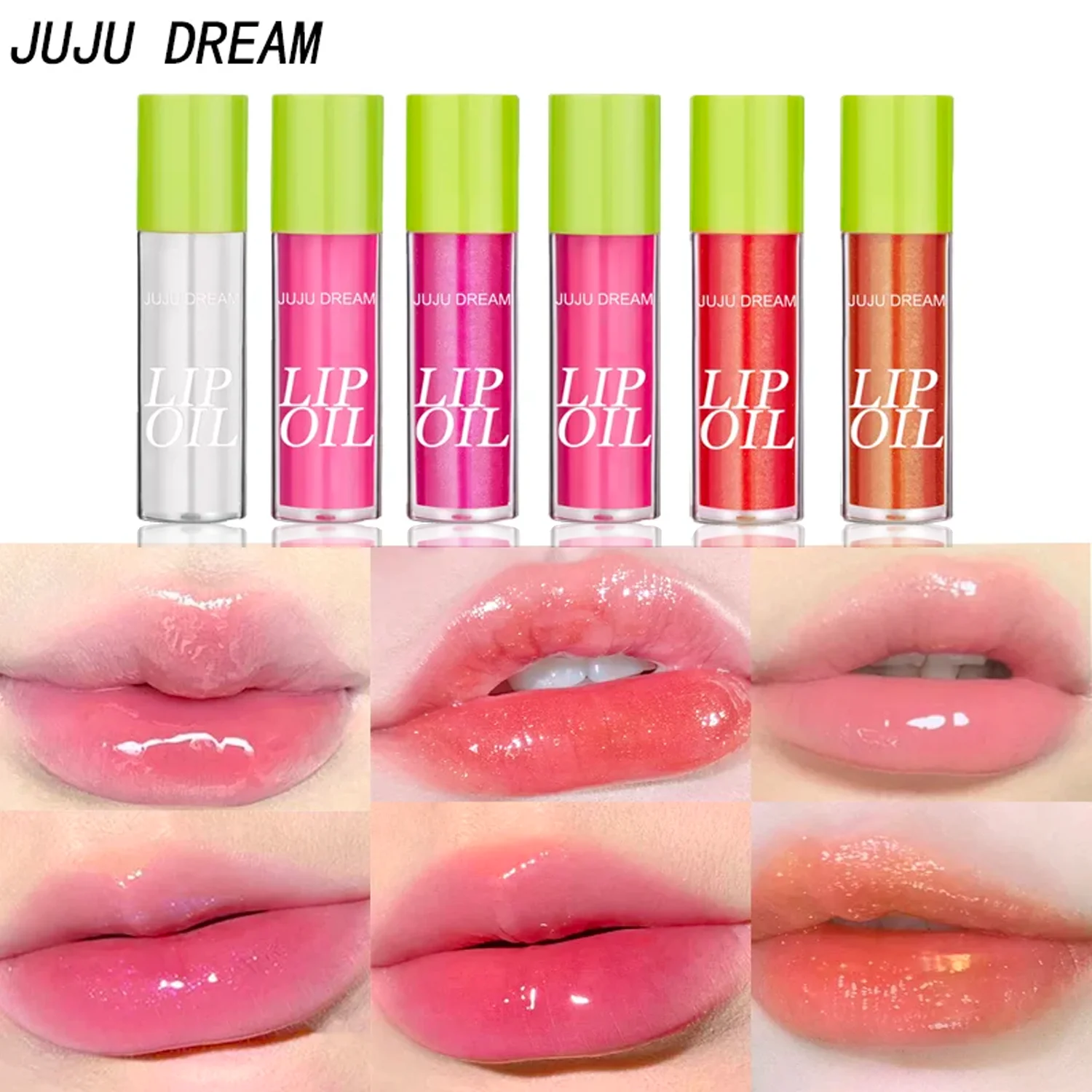 مرطب الشفاه ومكياج زيت الشفاه – ملمع شفافة ممتلئ للشفاه الناعمة والمرطبة والخالية من التجاعيد #1