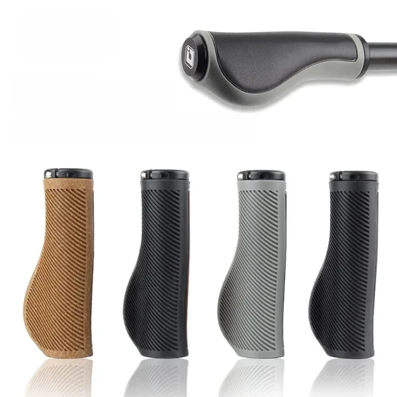 AliExpress ODI Rubber Bike Cuffs Shock Absorbing Mtb Leather Handlebar Grips Mountain Folding Bicycle Bar Sleeve Cycling Accessories