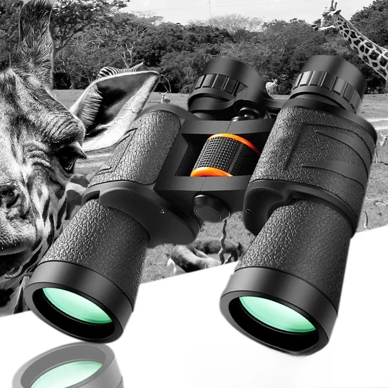 Krachtige telescoop 20X50 professionele verrekijker weinig licht BAK4-prisma lange afstand waterdichte militaire jacht kampeeruitrusting - afbeelding 2
