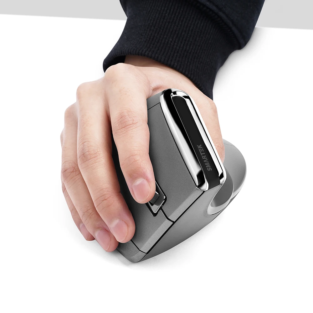 Wireless Bluetooth 2in1 vertical mouse (wrist protection/tunnel syndrome/office/design/computer/Portable)