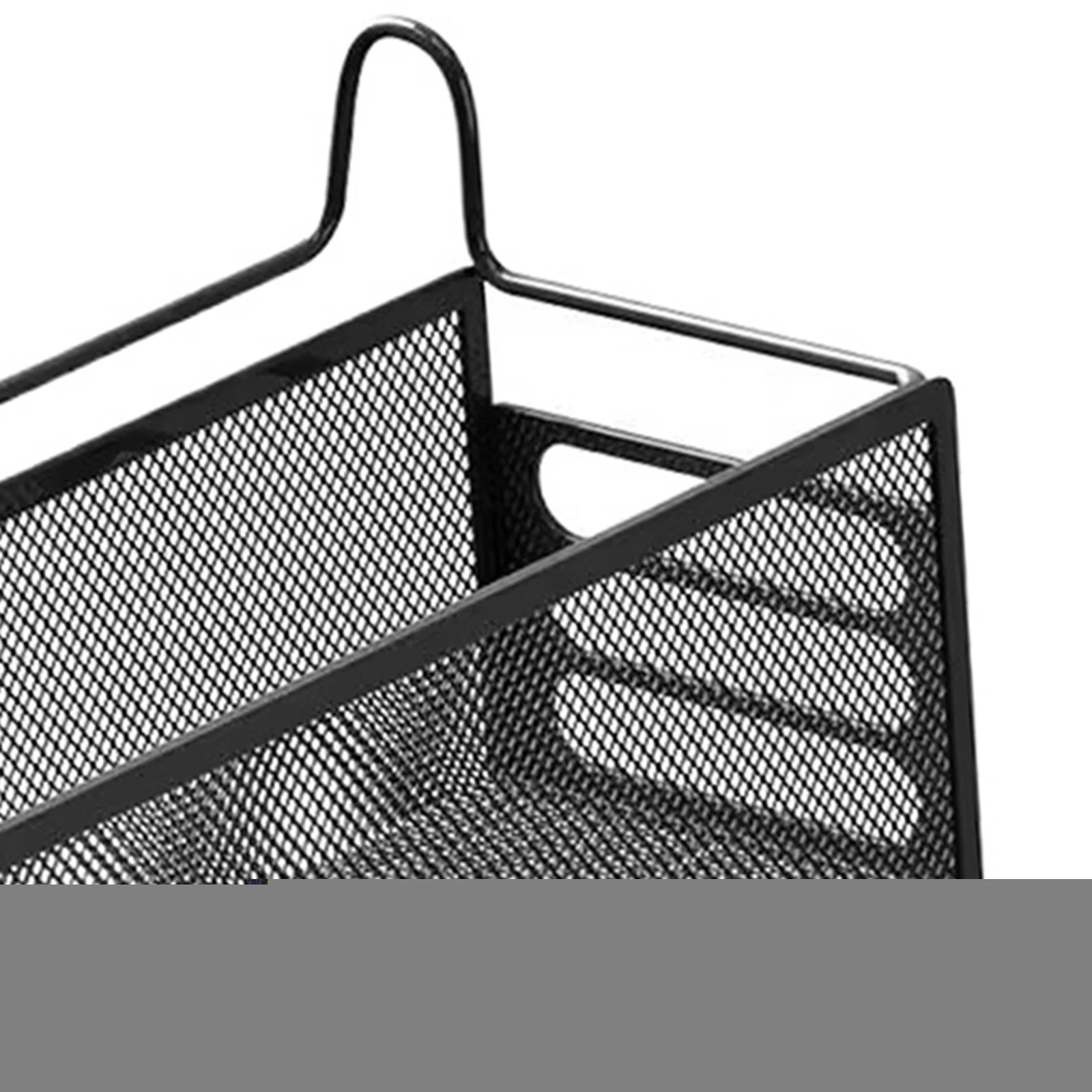 سلة تخزين معلقة بجانب السرير، موفرة للمساحة، رف معدني متعدد الوظائف بجانب السرير لسرير مكتب الفندق وغرفة النوم والسرير بطابقين