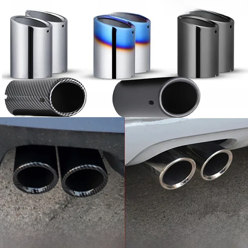 Tuyaux d'échappement de silencieux d'échappement de voiture d'acier inoxydable pour le nouveau Sagitar New Lavida, nouveau Bora Golf Tiguan Scirocco 1.4T tuyaux arrière spéciaux