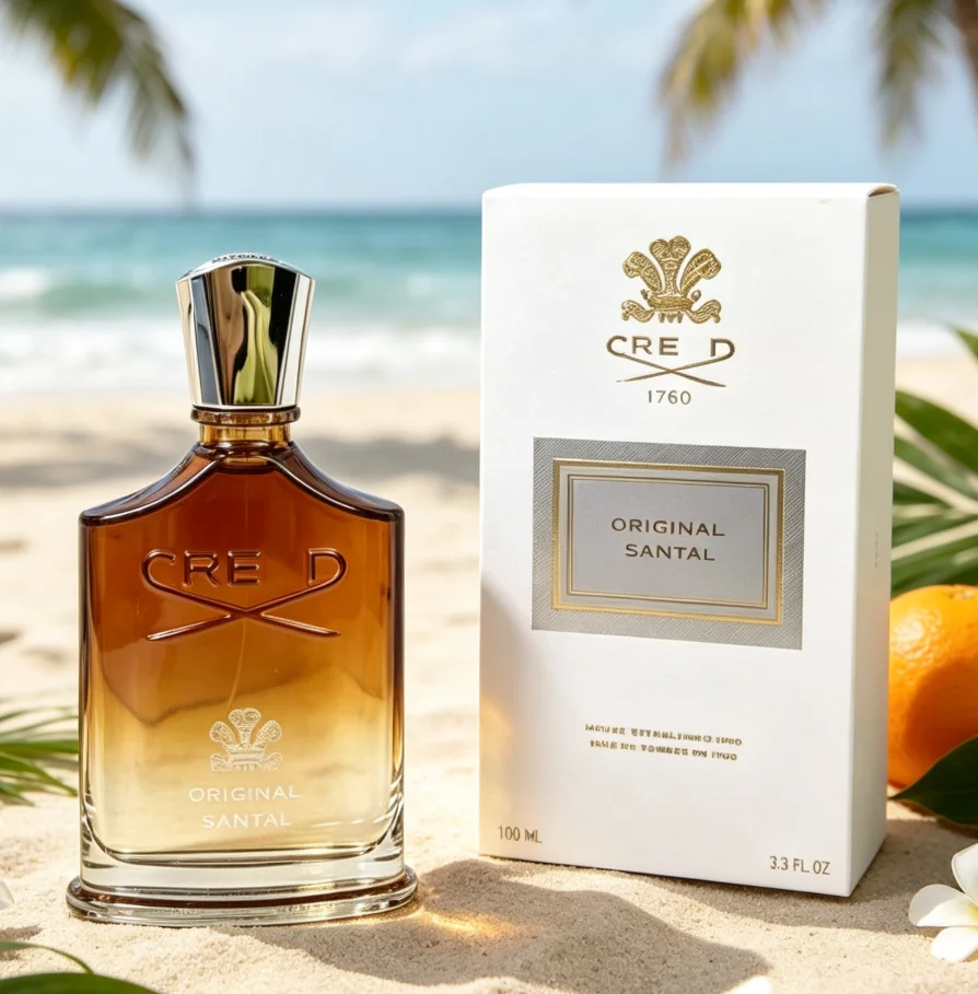 Creedd Original Santal Neutral Perfume Spray, 3.4oz100ml, Oriental Wood Tone, High-Grade Black, Charming Fragrance, Mature And Steady, Suitable For Autumn And Winter, Gift Choice view 5