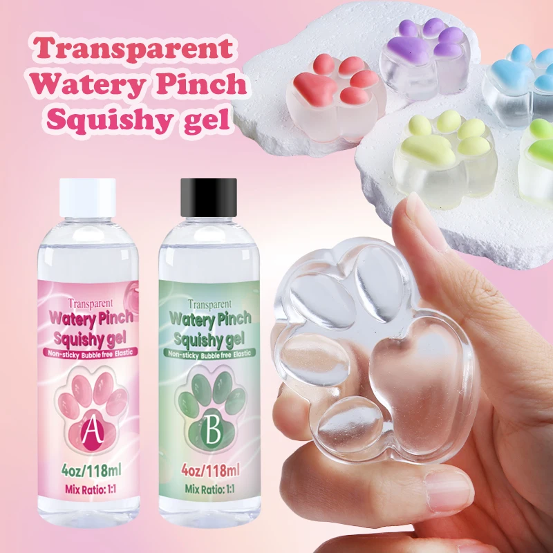 1:1 AB flexible liquid silicone kit, craft glue for DIY & art projects