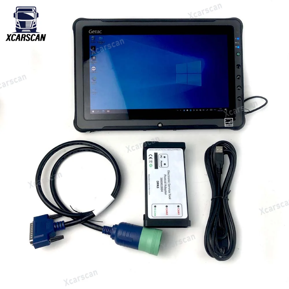 

Планшет F110 с DPA 5 EST Последняя версия V9.7 Диагностический инструмент Сканер для DPA5 для электронных сервисных инструментов New Holland