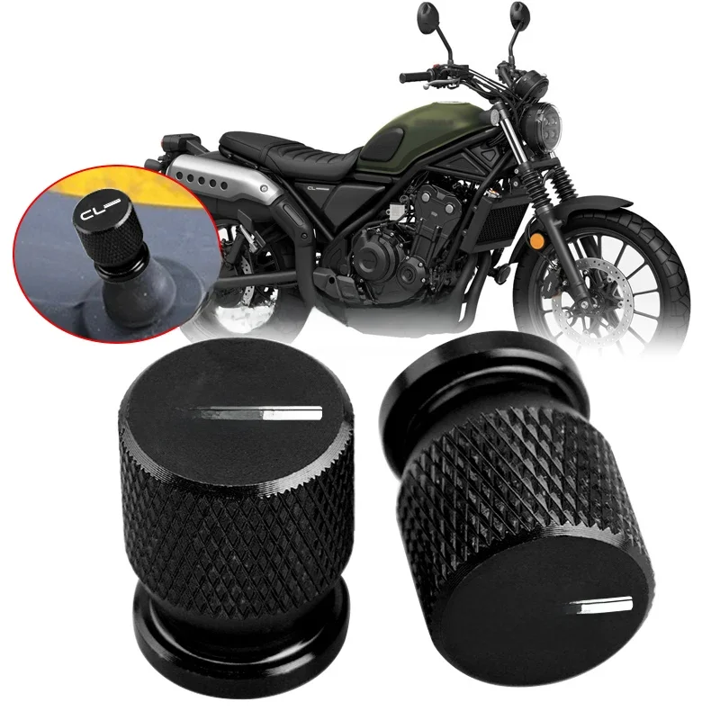 Bouchons de Valve de pneu hermétiques CNC, roue CL avec Logo pour moto HONDA CL250 CL300 CL500 CL 500 300 250