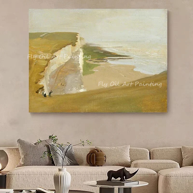 

Modern landscape gift adornment picture abstract large size hand-painted oil painting office sitting room adornment