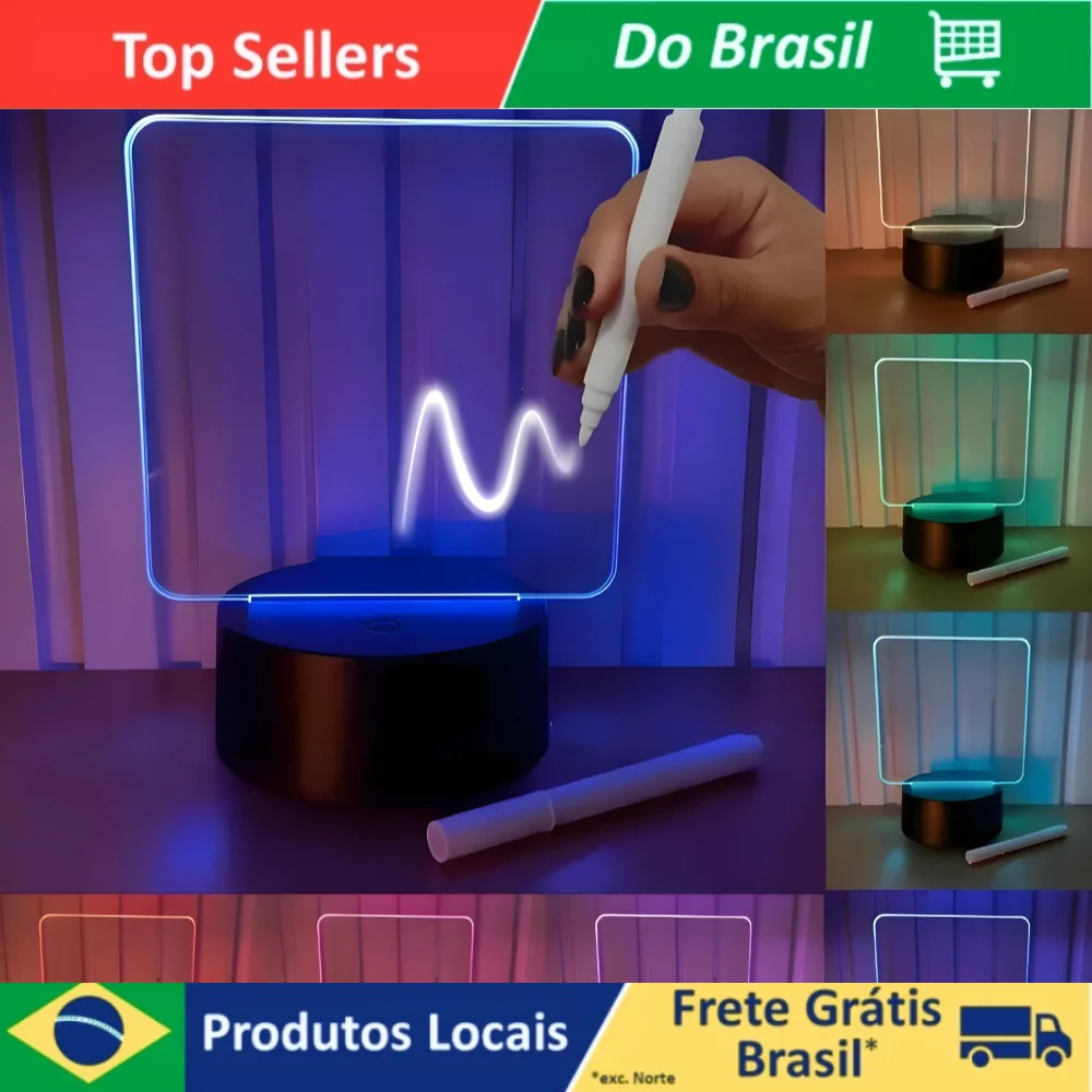 LED E Caneta Chave De Fenda Para, Lâmpada 3D