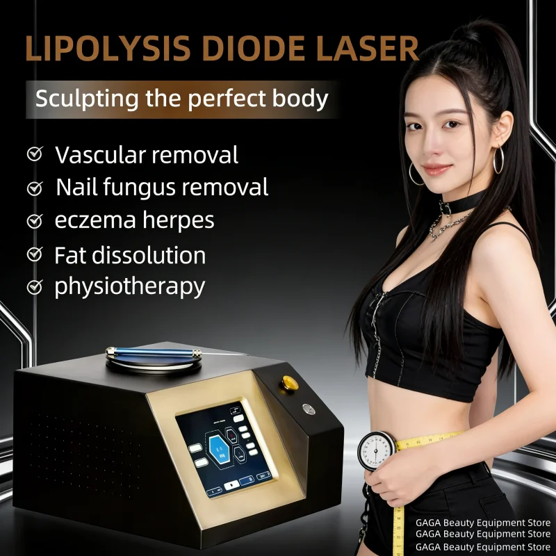 

Diode Laser Body Sculpting Machine for Slimming Lipolysis Fat Reduction Face Lifting Endo Lifting Laser Lipo Suction