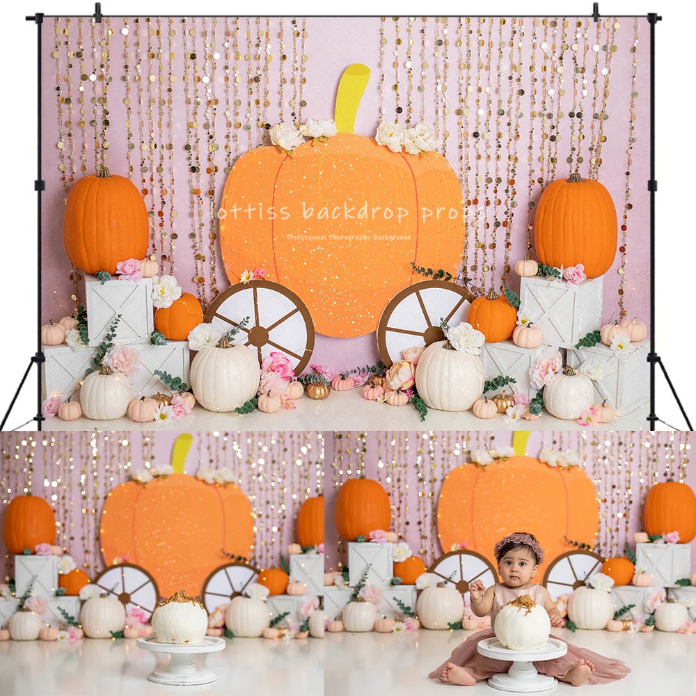 Twinkle Star Moon Backdrops Kids Baby Birthday Cake Smash Photocall Props Child Photo Pink Peach Balloons Backgrounds