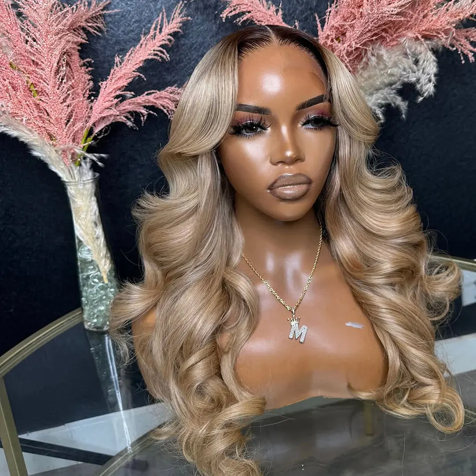 صالون جودة Tuneful خاص تخصيص P10/613 الرماد شقراء 13x6 HD الدانتيل الجبهة شعر الإنسان الباروكات الأمامية فتاة غنية الباروكات الملونة