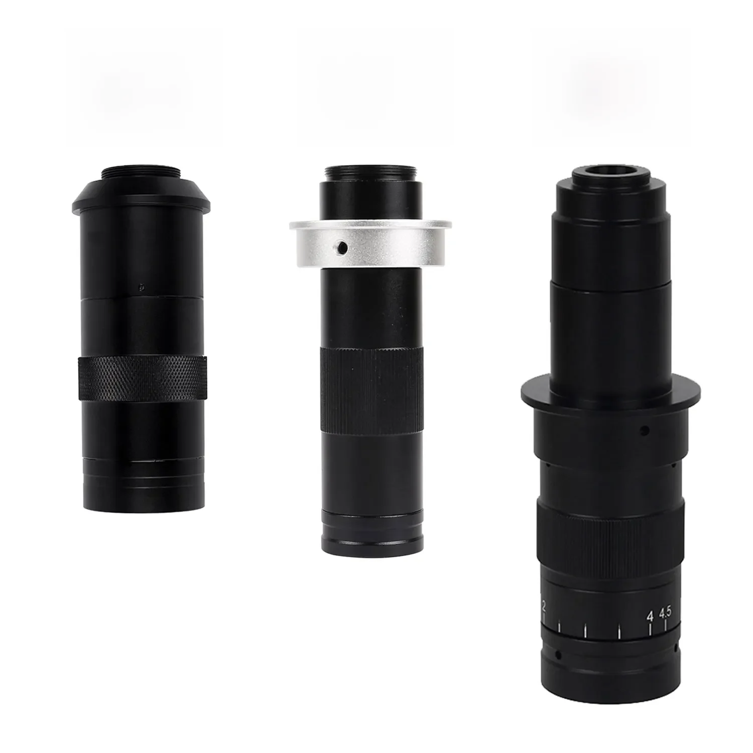 Regulowane powiększenie 180X 150X 130X Zoom C Mount Lens 0,7X ~ 4,5X Powiększenie dla HDMI USB Przemysłowa kamera wideo z mikroskopem — zdjęcie 2