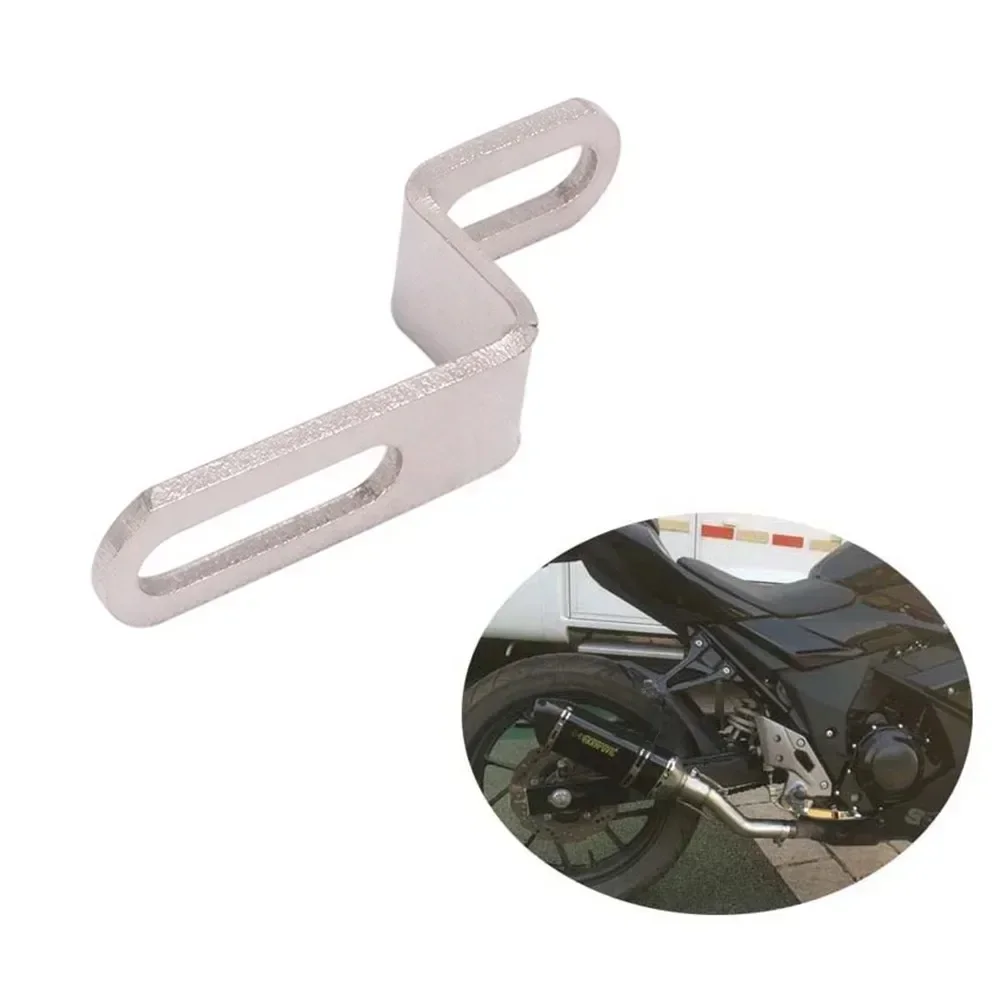 Support universel de moto de différentes tailles, Support de silencieux de Type Z, Support de serrage de montage pour Tube de silencieux d'échappement de moteur