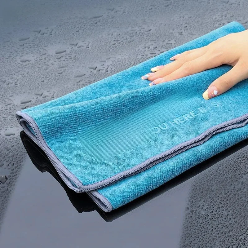 Coral Fleece schoonmaakdoekje Zacht droogdoekje Hoog absorberende autolichaamswashanddoeken Schone vodden Geavanceerde autowashanddoek Veeg - afbeelding 2