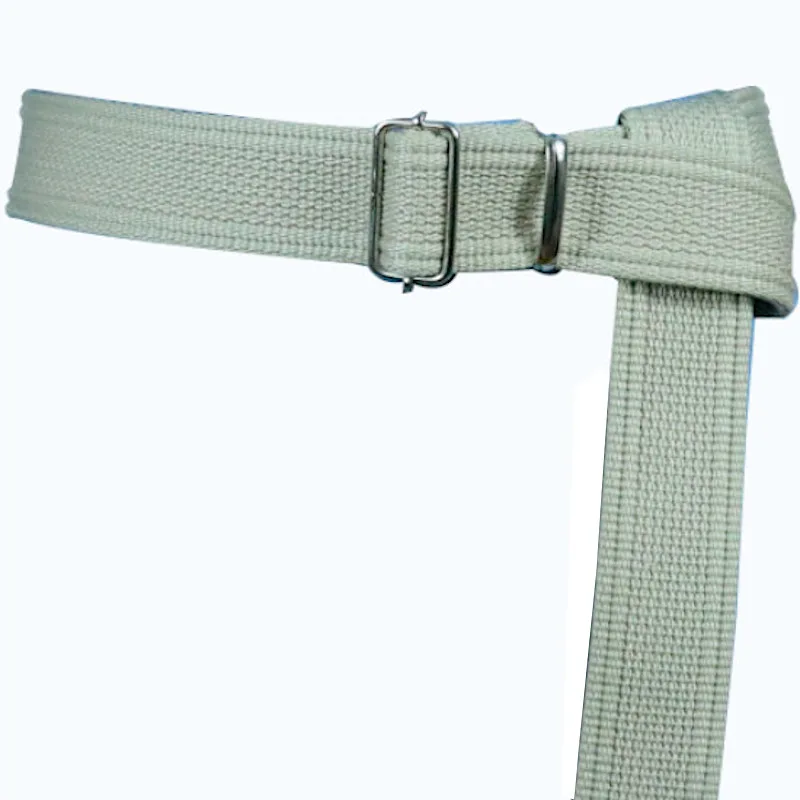 Fashion 2023 Design Gray Palaska Silver Color Rectangle Buckle Belt