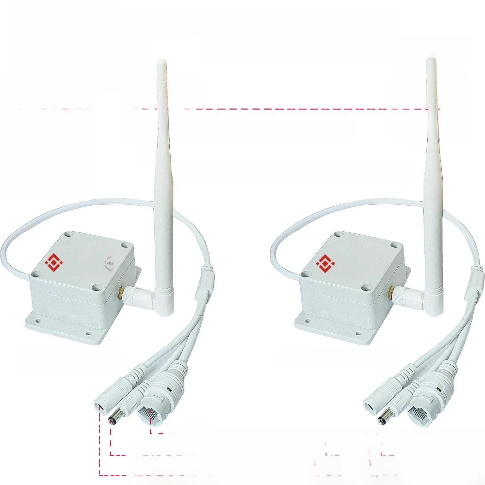 1.2KM Draadloze Lange Afstand WIFI AP Zender Zender Ontvanger Voor 4MP 5MP 8MP IP PTZ Camera Ethernet apparatuur - afbeelding 2