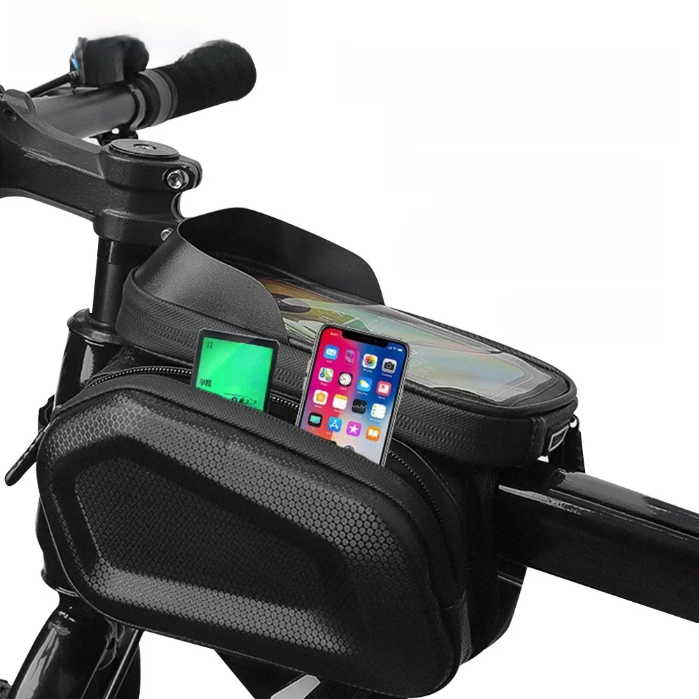 AliExpress cycle zone Bicycle Bags Bike Top Front Tube Frame Bag Touchscreen Phone Holder Case Storage MTB Road Bike Bag Cycling Accessories and Parts