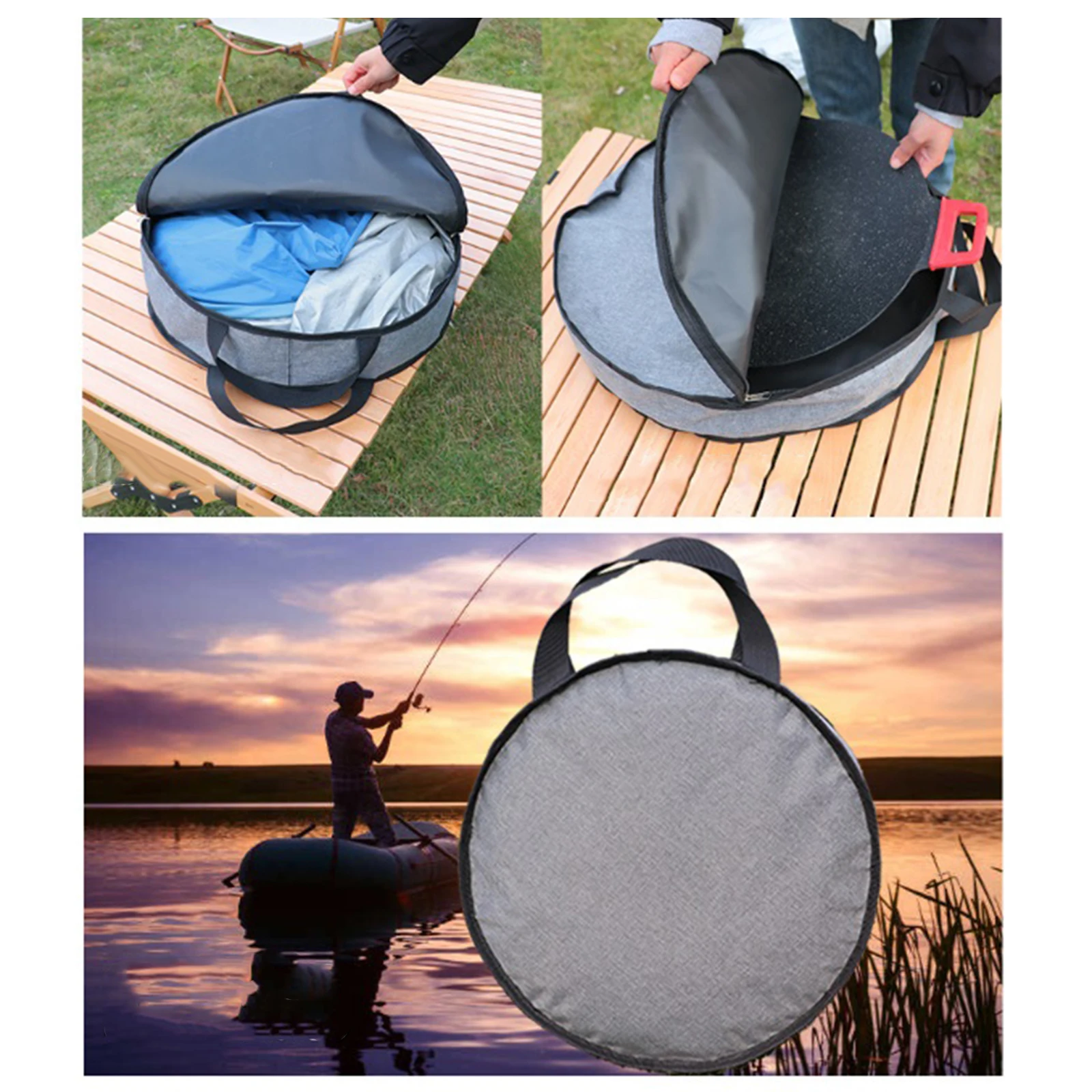 Camping Skillet Bag Portable C - огляд і ціна Camping Cooking Organizer
