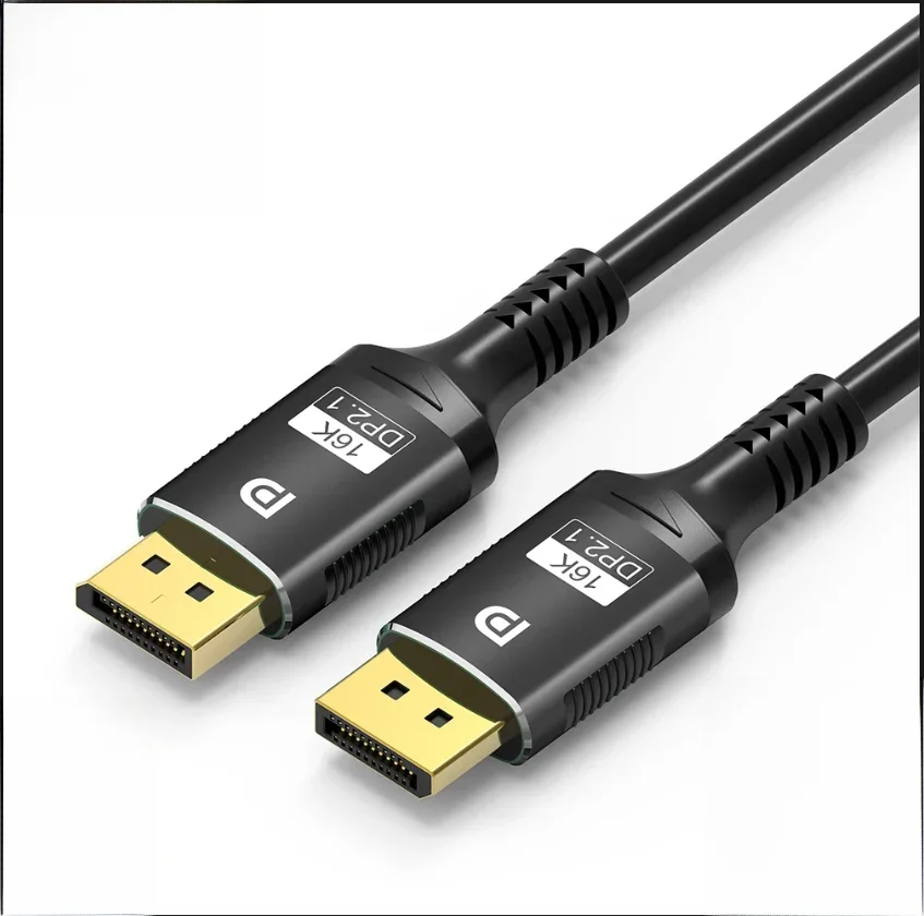 16K DP 2.1 8K @ 120Hz 4K @ 240Hz 80Gbps HDR vidéo Audio Displayport câble Port d'affichage pour ordinateur portable TV Xbox projecteur moniteur de jeu