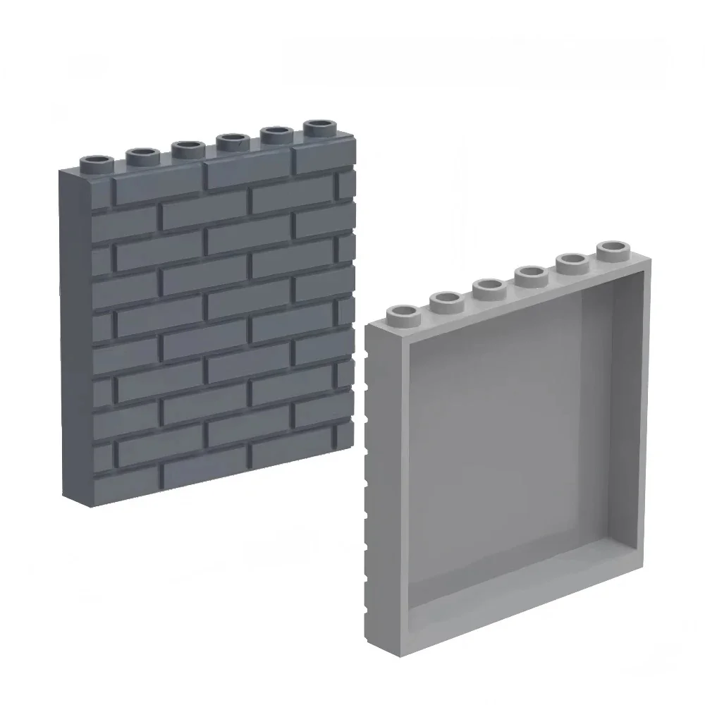 MOC – blocs de construction spéciaux 59349 mur 98283W 1x6x5, panneau 15533W, pièces compatibles avec particules, jouet à assembler, cadeau pour enfants, 1 pièce