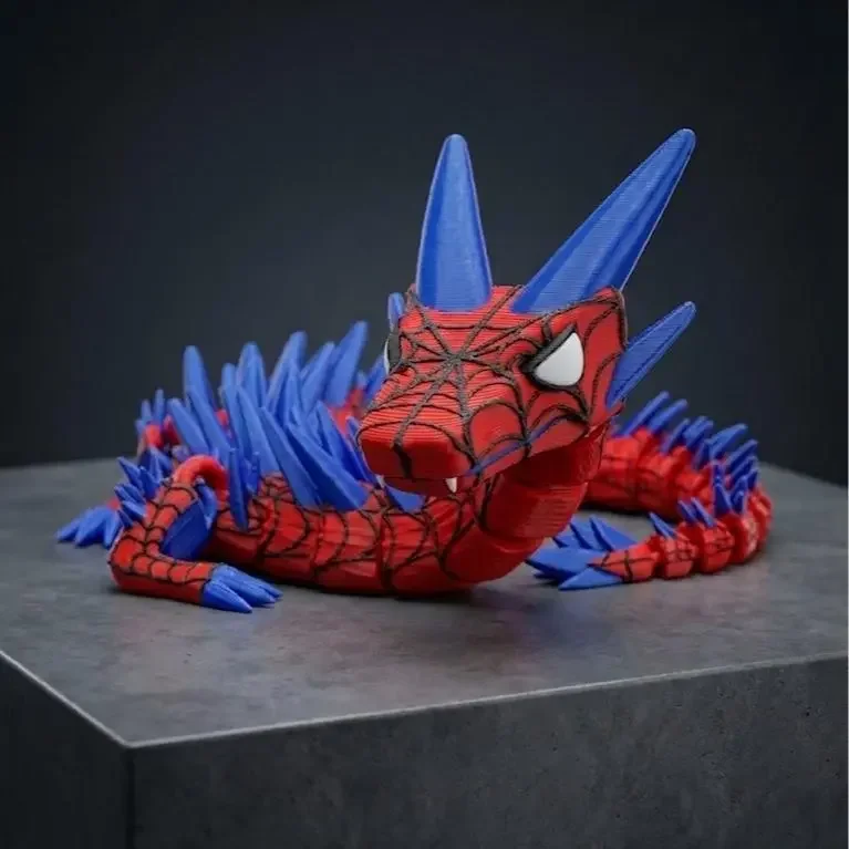 15inch 3D Printed Dragon Art Figurine Artistic Outdoor Fun Statue Decorative Home Ornament