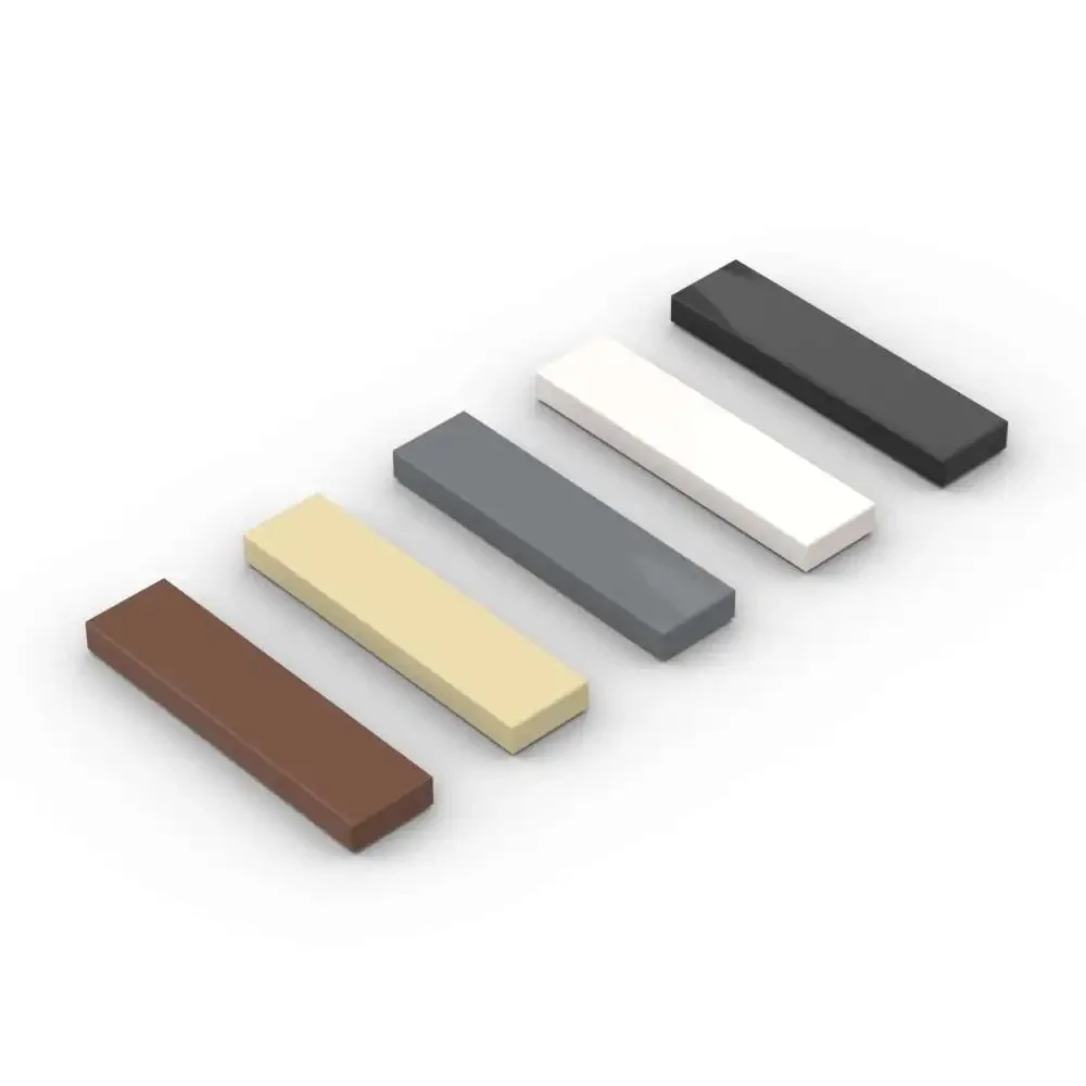 MOC 10 pièces haute technologie 2431 1x4 plaque de pneu blocs de construction Kit Puzzle panneau lumineux briques particules jouets enfants livraison directe