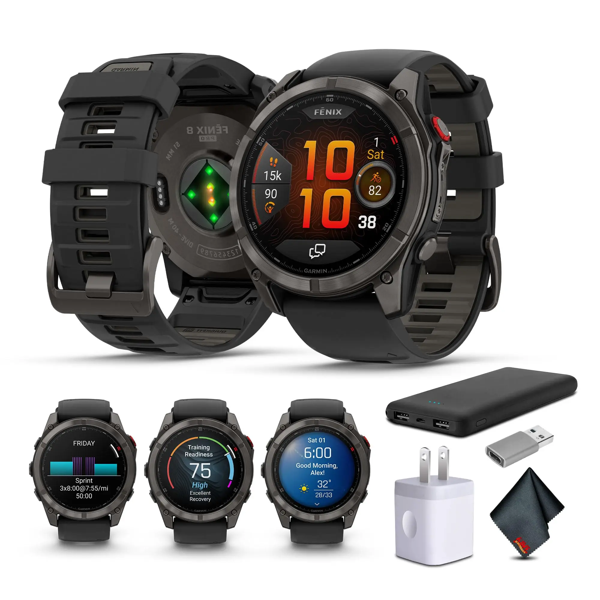

Quality sale on Garmin fēnix® 8 Pro, 51mm, AMOLED Display, Premium Connected Multisport GPS Smartwatch, inReach® Technology, S @Sales