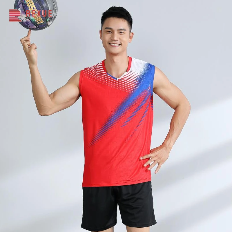 

Men's Sleeveless Tennis Shirt 2024 Badminton Volleyball Tanktop Fitness Sports Vest Jersey Training And Exercise Singlet Tee