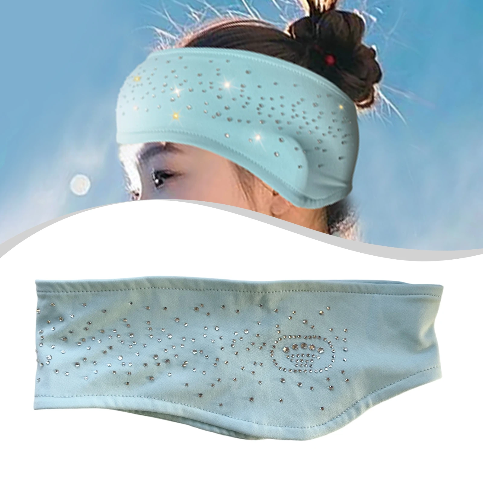 1 PC Figure Skating Headband Non Slip Headband Athletic Guards Football Headband Portable Hair Band for Football Adults Yoga