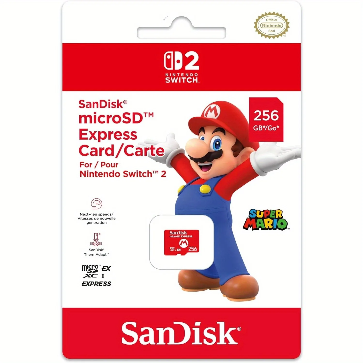 

Nintendo Switch 2 Micro SD Card, SanDisk