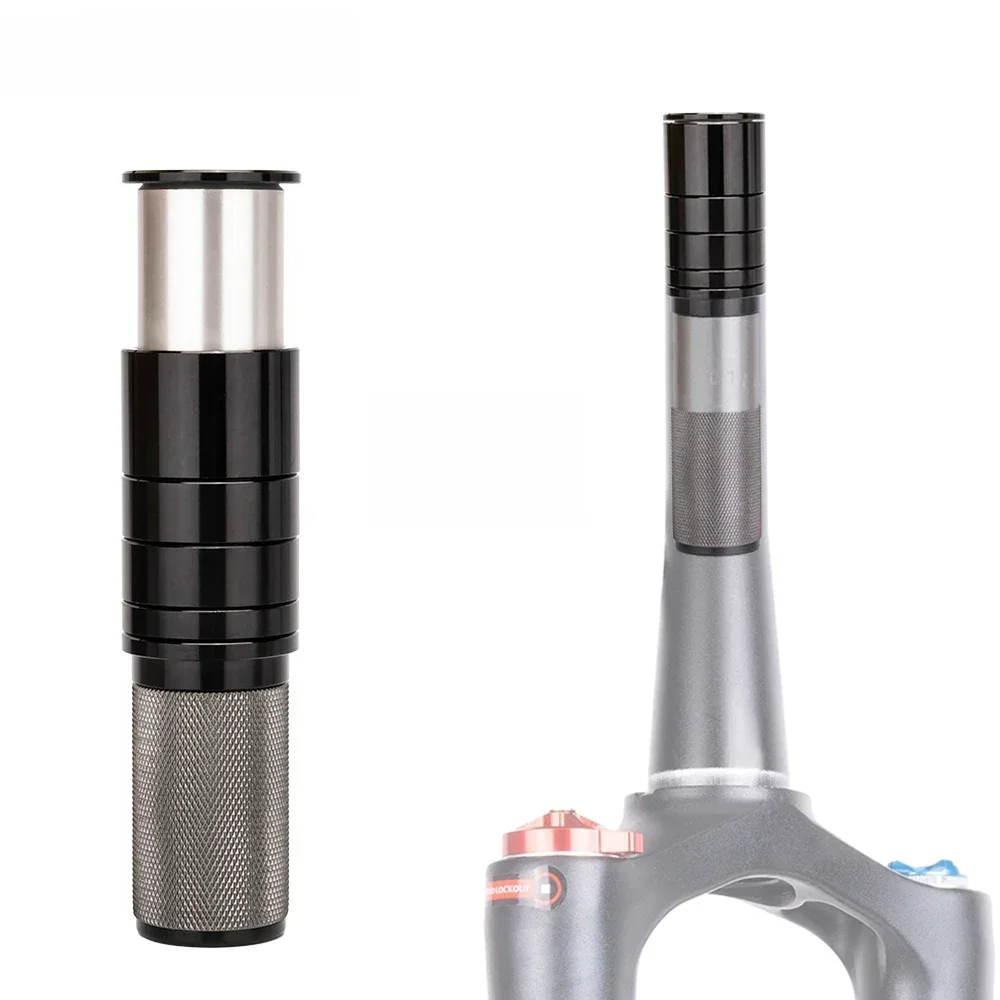AliExpress ZTTO MTB Road Bike Fork Height Riser Stem Extender Handlebar Riser Extension Adapter Fork Height Adjustable Part Hidden Riser