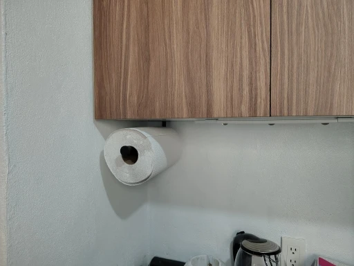 Kitchen Paper Towel Holder Adhesive Tissue Hanger Toilet Roll Paper Dispenser Cabinet Storage Napkin Rack Bathroom Accessories photo review