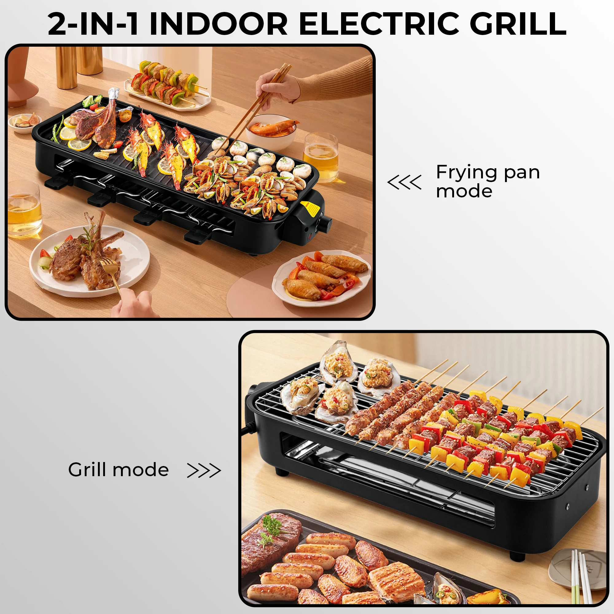 電気ラクレットテーブルグリル、取り外し可能なラクレットパン4 - Raclette Grill Table のレビューと価格