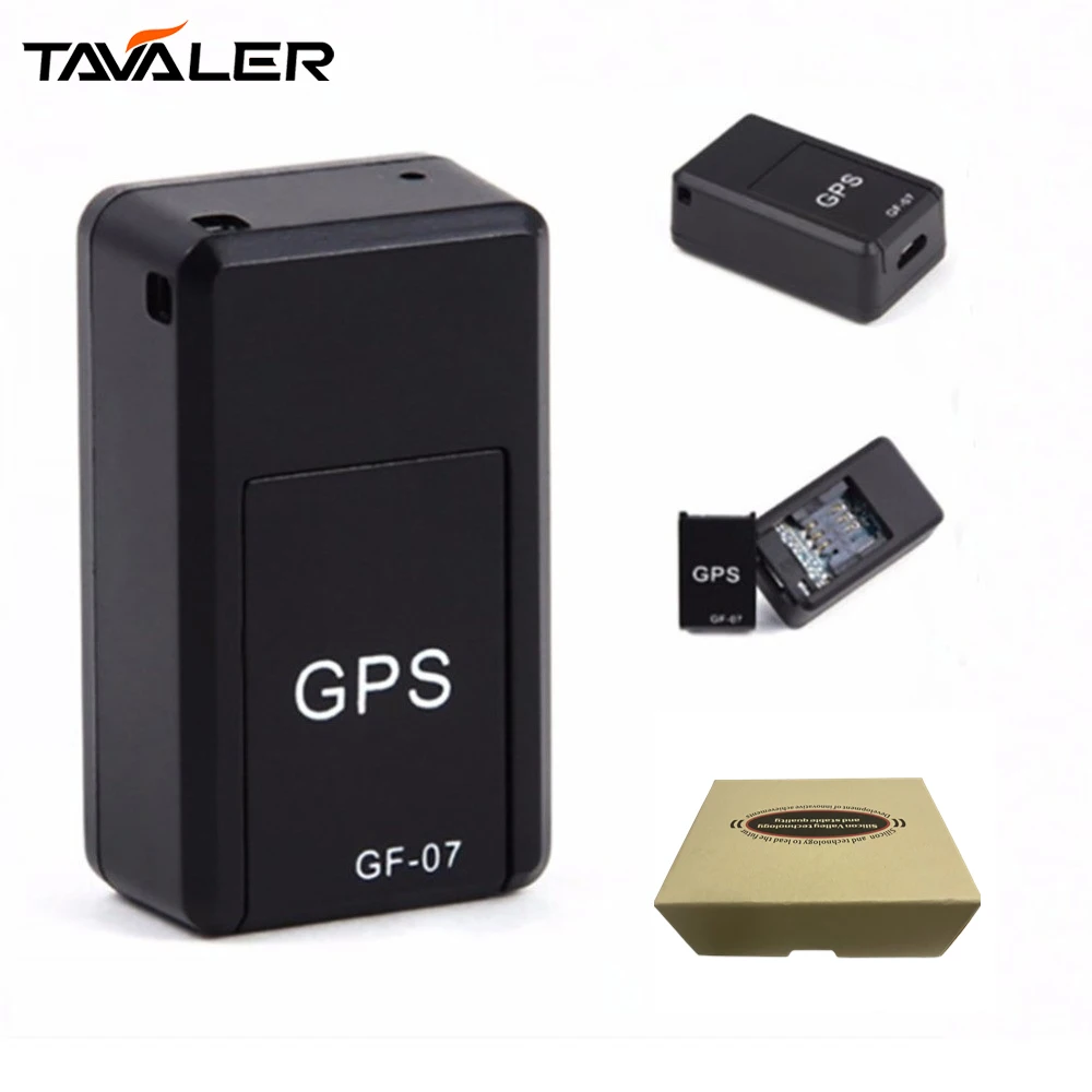Mini Magnetic GF-07 GPS CarTracker Real Time Tracking Anti Theft Anti Locator Auto Strong Magnetic Mount SIM Message Positioner
