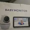 New 5 inch Video Baby Monitor with Camera and Audio, 4X Zoom, 22Hrs Battery, 1000ft Range 2-Way Audio Temperature Sensor Lullaby