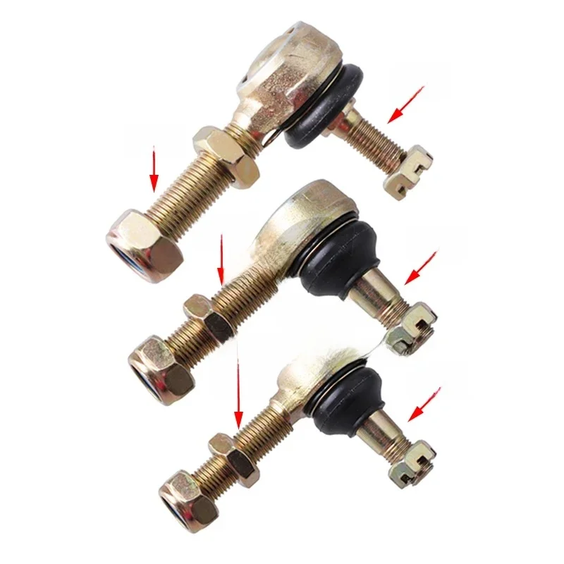 Kit de joints à rotule réglables, M10, M12XM14, 50cc, 70cc, 90cc, 110cc, 125cc, 150cc, 200cc, 250cc, Façades Big Bull RL, Kart, Chine, Accessoires